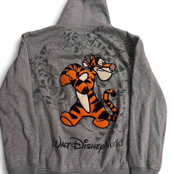 Disney Gray Sweatshirt with Castle Logo - Picture 2 of 4